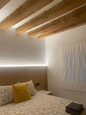 Cama o camas de una habitación en Apartamento Chapitela Deluxe