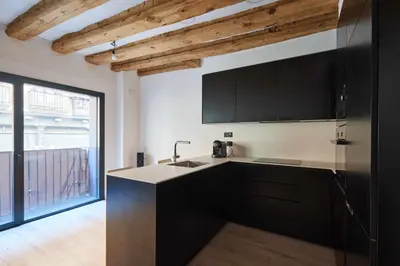 Una cocina o zona de cocina en Apartamento Chapitela Deluxe