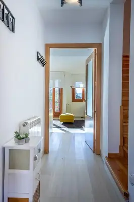 Cama o camas de una habitación en Casa Nieves
