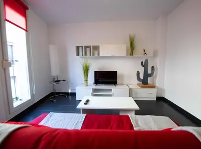 Cama o camas de una habitación en MEQUEDO CALDEREROS 25