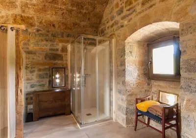 Zona de estar de Casa Mur de Alujan