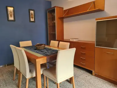 Una cocina o zona de cocina en Pis de l'Hereu.