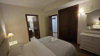 Cama o camas de una habitación en Villa R´Arco - tucasaenlospirineos