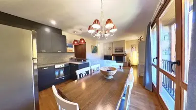 Una cocina o zona de cocina en Villa R´Arco - tucasaenlospirineos