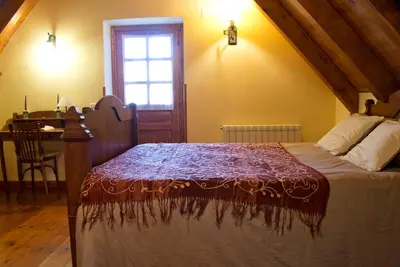 Cama o camas de una habitación en Casa Helipa