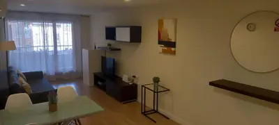 Una televisión o centro de entretenimiento en El Ritual Apartamento