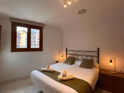 Cama o camas de una habitación en Can Florido - L'Amfitriona