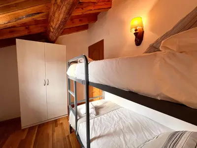 Cama o camas de una habitación en Can Florido - L'Amfitriona