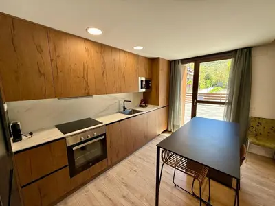 Una cocina o zona de cocina en Villmor - B51 - La Terraza de Benasque