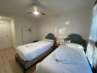 Cama o camas de una habitación en Villmor - B51 - La Terraza de Benasque
