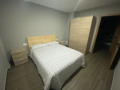 Cama o camas de una habitación en Casa Orensanz