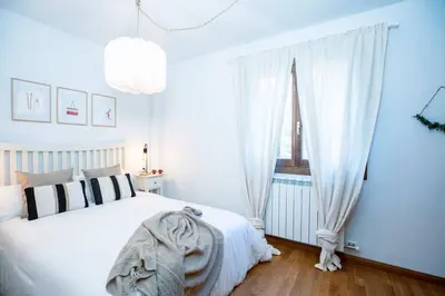 Cama o camas de una habitación en Las Vistas de Peña Blanca