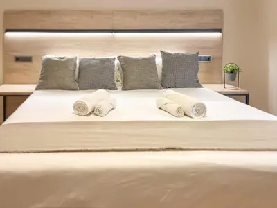 Cama o camas de una habitación en VTZ Hotel El Príncipe