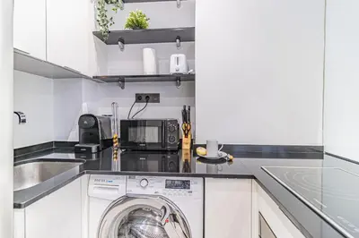 Una cocina o zona de cocina en Luxury Duplex Plaza del Pilar