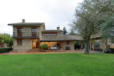 Jardín al aire libre en Casa Paca