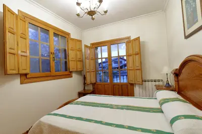 Cama o camas de una habitación en Casa Paca