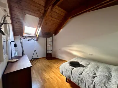 Cama o camas de una habitación en Casa Tramatorcuato