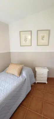 Cama o camas de una habitación en Ca La Silvia Masboquera