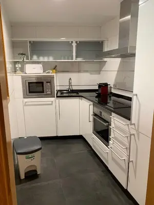 Una cocina o zona de cocina en Apartament l'Empalme d'Àger