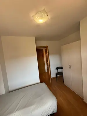 Cama o camas de una habitación en Apartament l'Empalme d'Àger
