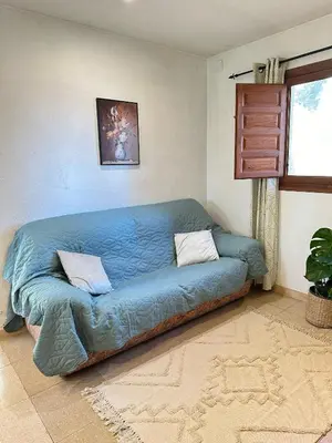 Zona de estar de La Muntanera - Eco-friendly apartment