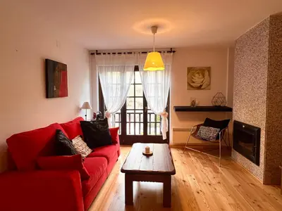 Zona de estar de Apartament de La Coma - L'Amfitriona