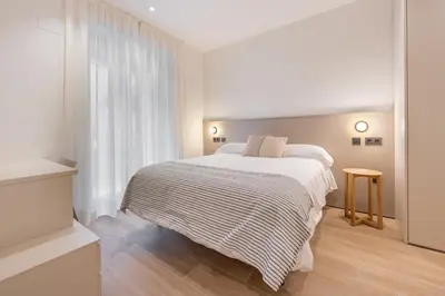 Cama o camas de una habitación en Casa Lambda