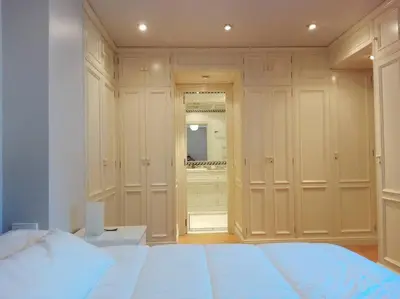 Cama o camas de una habitación en Atico en el centro UAT00614