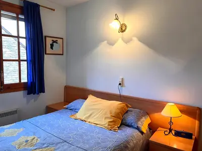 Cama o camas de una habitación en Rústic de Llavorsí - L'Amfitriona