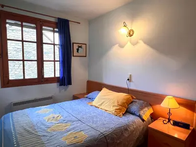Cama o camas de una habitación en Rústic de Llavorsí - L'Amfitriona