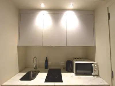 Una cocina o zona de cocina en Hotel Restaurant Lotus Priorat