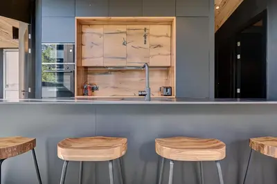 Una cocina o zona de cocina en Apartamento Plural by Clabao
