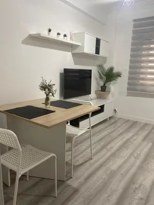 Una televisión o centro de entretenimiento en Apartamento San Antón