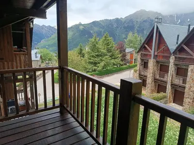 Vista general de una montaña o vista desde el apartamento