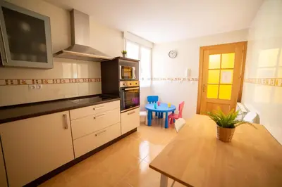Una cocina o zona de cocina en Casa Galetxo, junto a Bardenas Reales y Sendaviva