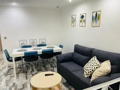Zona de estar de Fabuloso en el corazón de la ciudad y con garaje