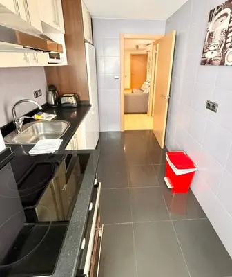 Una cocina o zona de cocina en Apartamento Ana Isabel