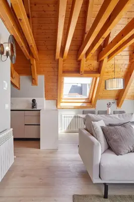 Zona de estar de Les Marmottes by FeelFree Rentals