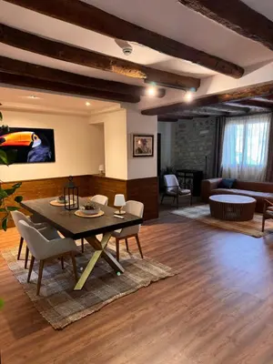 Zona de estar de APARTAMENTOS VILLA DE GOYA