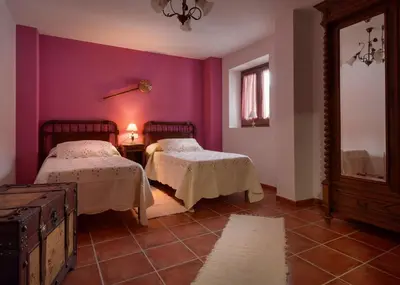 Cama o camas de una habitación en Paloma