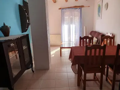 Zona de estar de Apartment Cal Viola