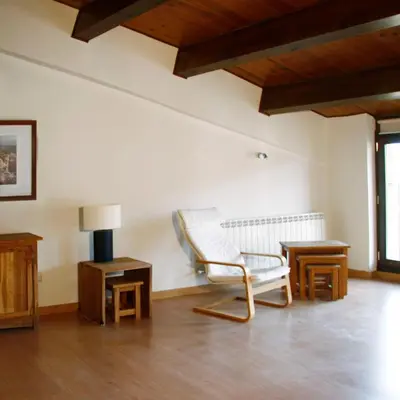 Zona de estar de Apartamentos Angelus Plaza Mayor de Graus