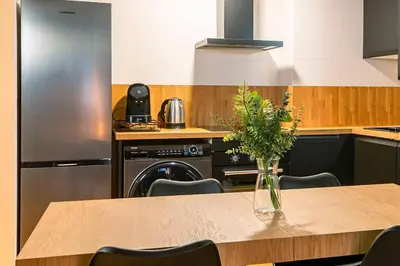Una cocina o zona de cocina en Valle de Sueños