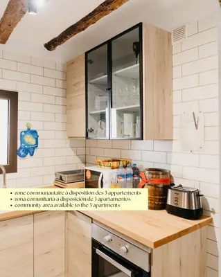 Una cocina o zona de cocina en Camins del Priorat Ermita sant Pau
