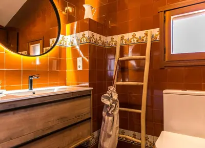 Un baño de La Botigueta de Bellmunt