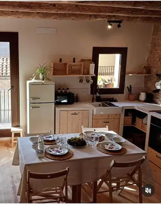 Una cocina o zona de cocina en Cal Cintet
