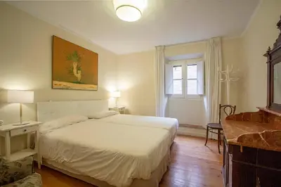 Cama o camas de una habitación en Casa de Landa