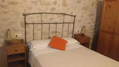 Cama o camas de una habitación en Casa Solé