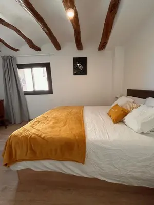 Cama o camas de una habitación en Camins del Priorat : Ermita sant Gregori bis