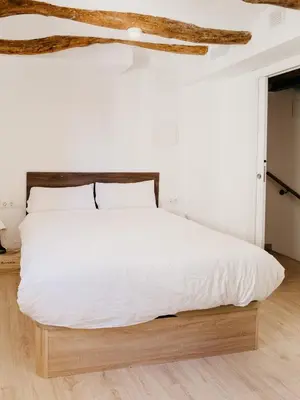 Cama o camas de una habitación en Camins del Priorat : Ermita sant Gregori bis